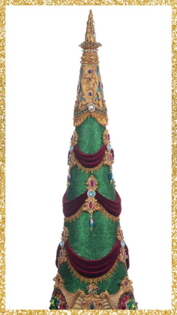 Katherine's Collection Nutcracker Embellished Tabletop Tree