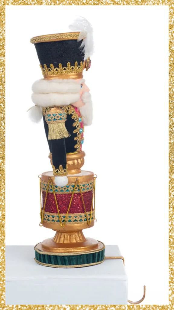 Katherine's Collection Nutcracker Stocking Holder