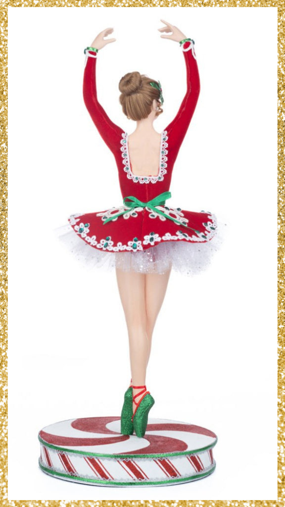 Katherine's Collection Peppermint Ballerina Tabletop