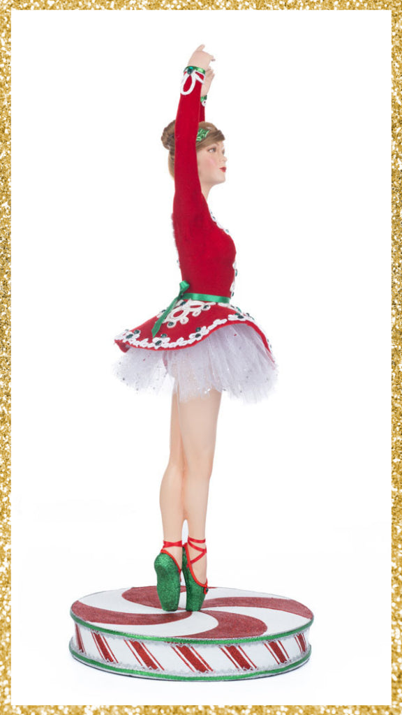 Katherine's Collection Peppermint Ballerina Tabletop