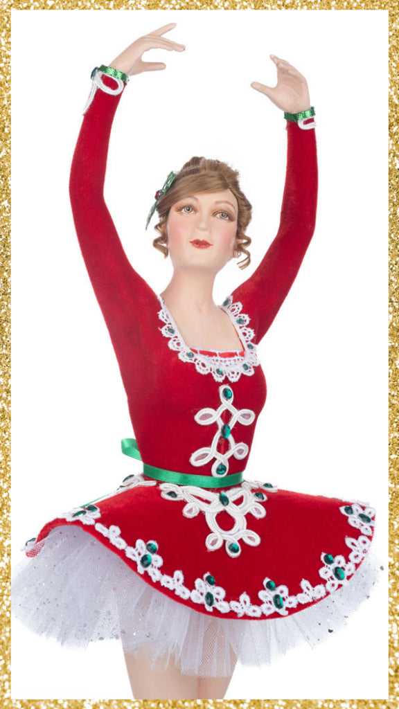 Katherine's Collection Peppermint Ballerina Tabletop