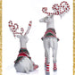 Set of 2 Katherine's Collection Peppermint Palace Deer