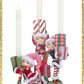 Katherine's Collection Peppermint Palace Elf Candelabra