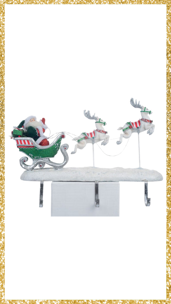 Katherine's Collection Peppermint Palace Christmas Stocking Holder