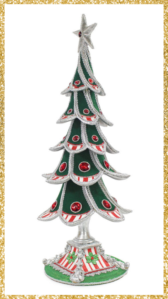 Katherine's Collection Peppermint Palace Tabletop Tree