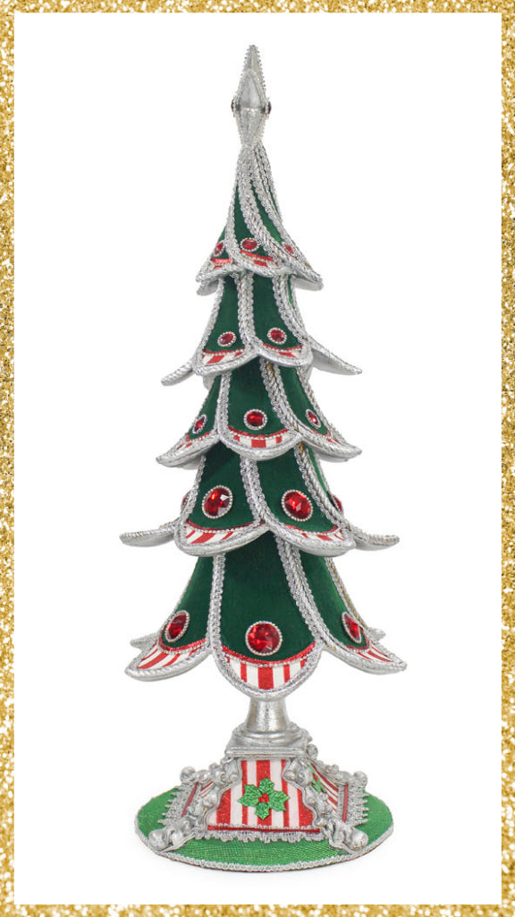 Katherine's Collection Peppermint Palace Tabletop Tree