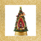 Nutcracker Ballet Musical Water Tree 13.75" Nutcracker Ballet Christmas Decoration