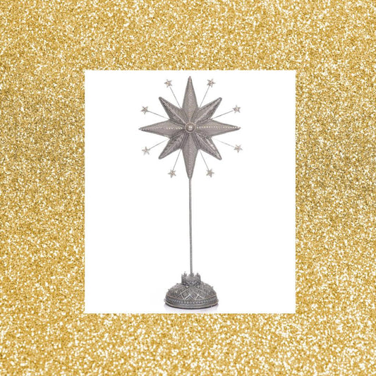 Katherine's Collection Silver Celestial Star Tabletop