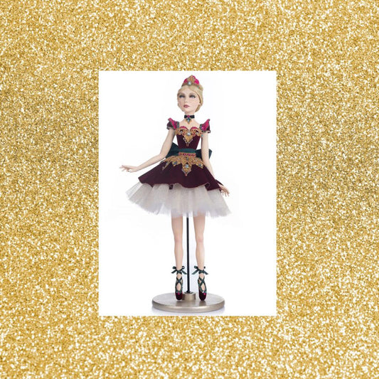 Katherine's Collection Sugar Plum Ballerina Standing Doll