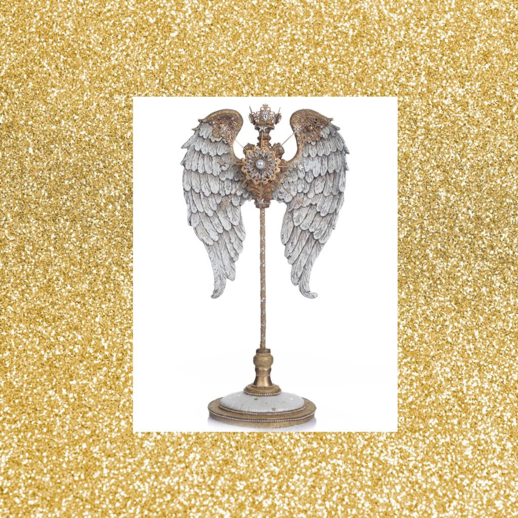 Katherine's Collection Tabletop Wings with Crown