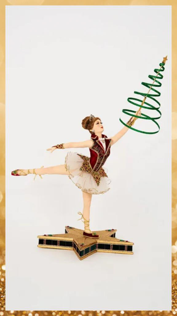 Katherine's Collection Christmas Decor Twelve Days of Christmas Lady Dancing