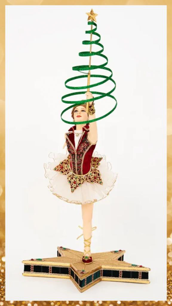 Katherine's Collection Christmas Decor Twelve Days of Christmas Lady Dancing