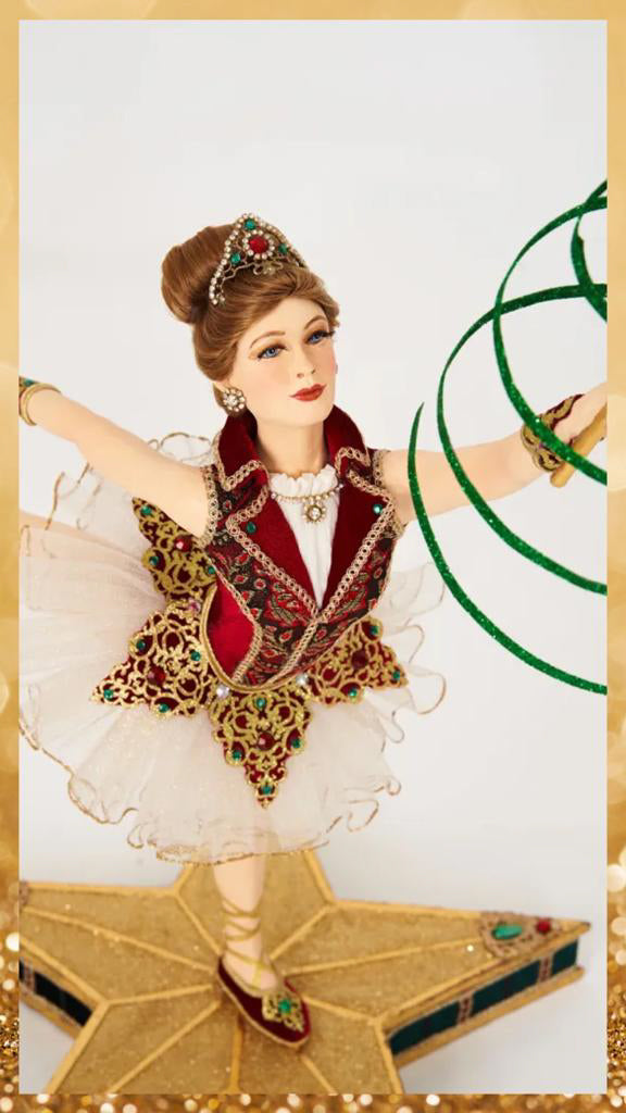 Katherine's Collection Christmas Decor Twelve Days of Christmas Lady Dancing