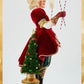 Katherine's Collection Christmas Decor Twelve Days Mrs. Claus Maid A Milking