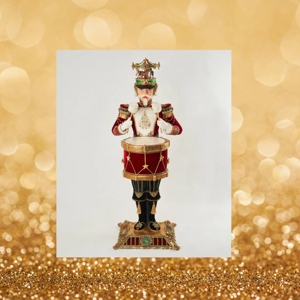 Katherine's Collection Christmas Decor Twelve Days Nutcracker Serving Piece