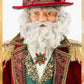 Katherine's Collection Christmas Decor Twelve Days Ringmaster Santa Doll