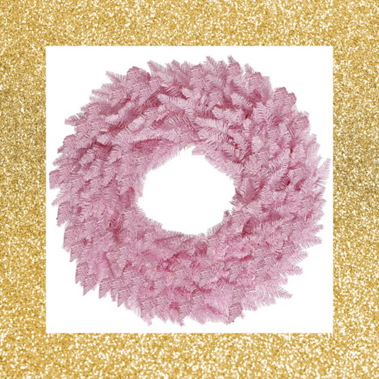 Pink Wreath Base