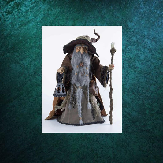 Katherine's Collection Halloween Decor Wendell Warlock Doll 24-Inch