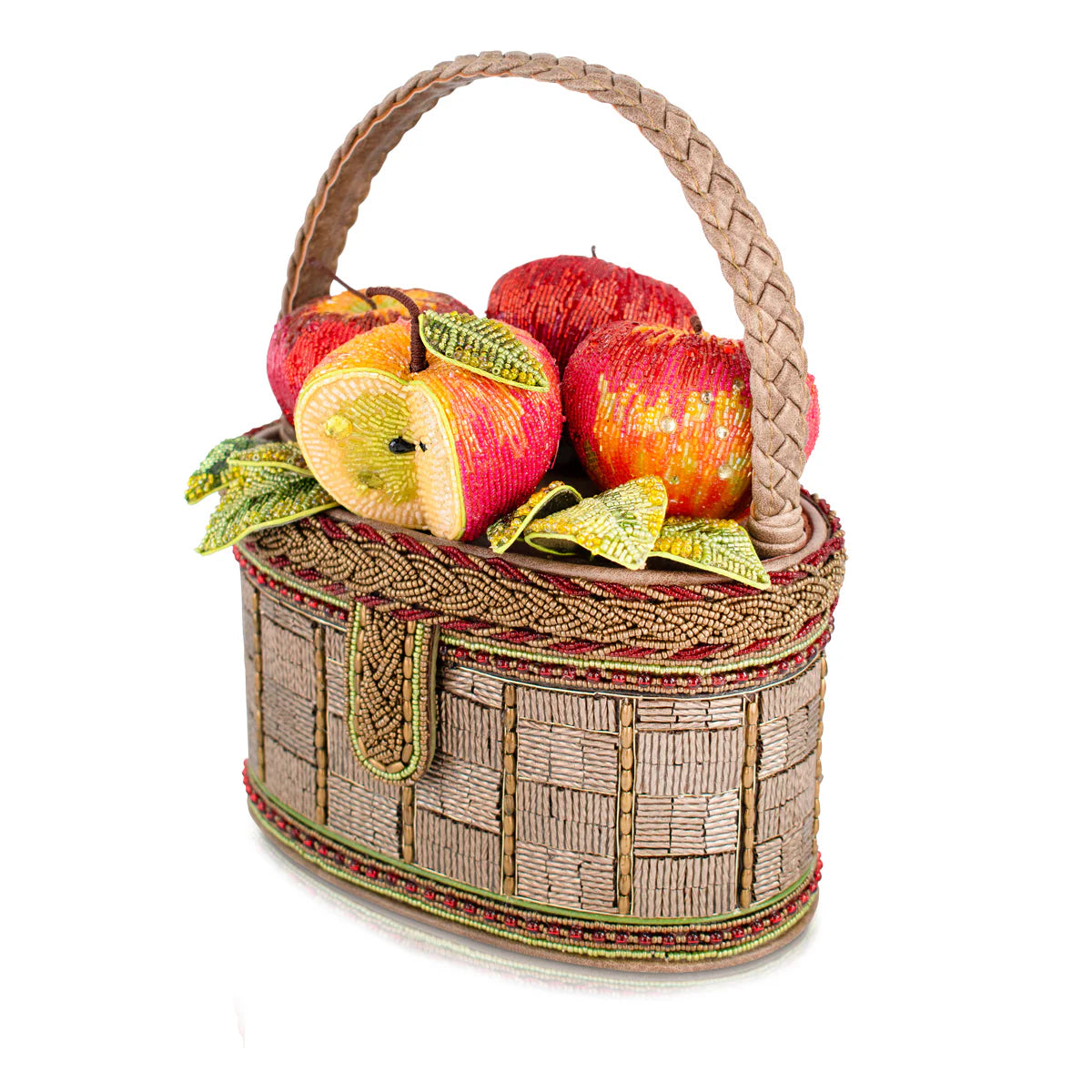 Mary Frances Apple Orchard Handbag   Mary Frances Spring - Summer Fashion Bag