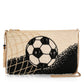 Mary Frances Goal! Beaded Soccer Crossbody Handbag