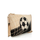 Mary Frances Goal! Beaded Soccer Crossbody Handbag