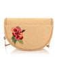 Mary Frances Botanica Floral Crossbody Beaded Handbag