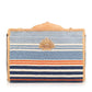 Mary Frances Set Sail Sailboat Beaded Nautical Crossbody Handbag