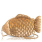 Mary Frances Fresh Catch Gold Beaded Fish Shaped Crossbody Handbag