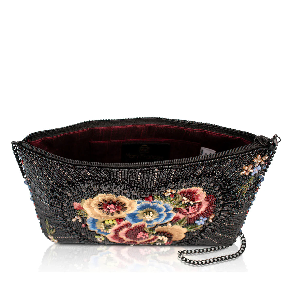 Mary Frances Blossom Heart Crossbody Handbag    Floral Fashion Bag