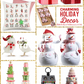 Poinsettia Nutcracker 15.75" Christmas Nutcracker Soldier Decor