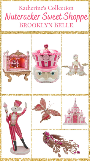 December Diamonds Pink Castle with LED