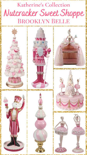 Pink Nutcracker Cookie Jar