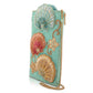 Mary Frances Washed Ashore Coastal Seashells Mini Crossbody Phone Bag