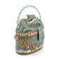 Mary Frances Crystal Dolphin Top Handle Handbag   Mary Frances Marine Sea Life