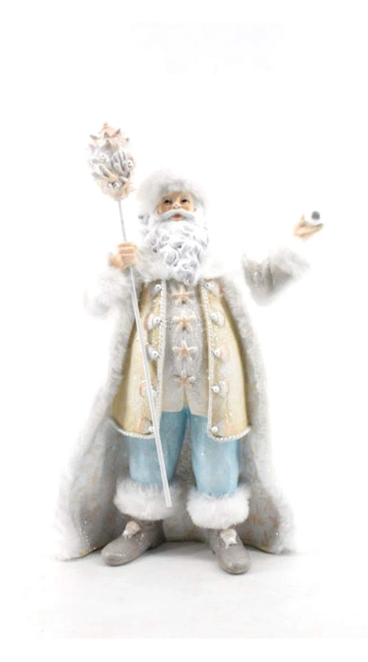 December Diamonds Coastal Nautical Santa Claus