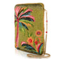 Mary Frances Endless Summer Mini Crossbody Handbag  Mary Frances Palm Tree Fashion Bag