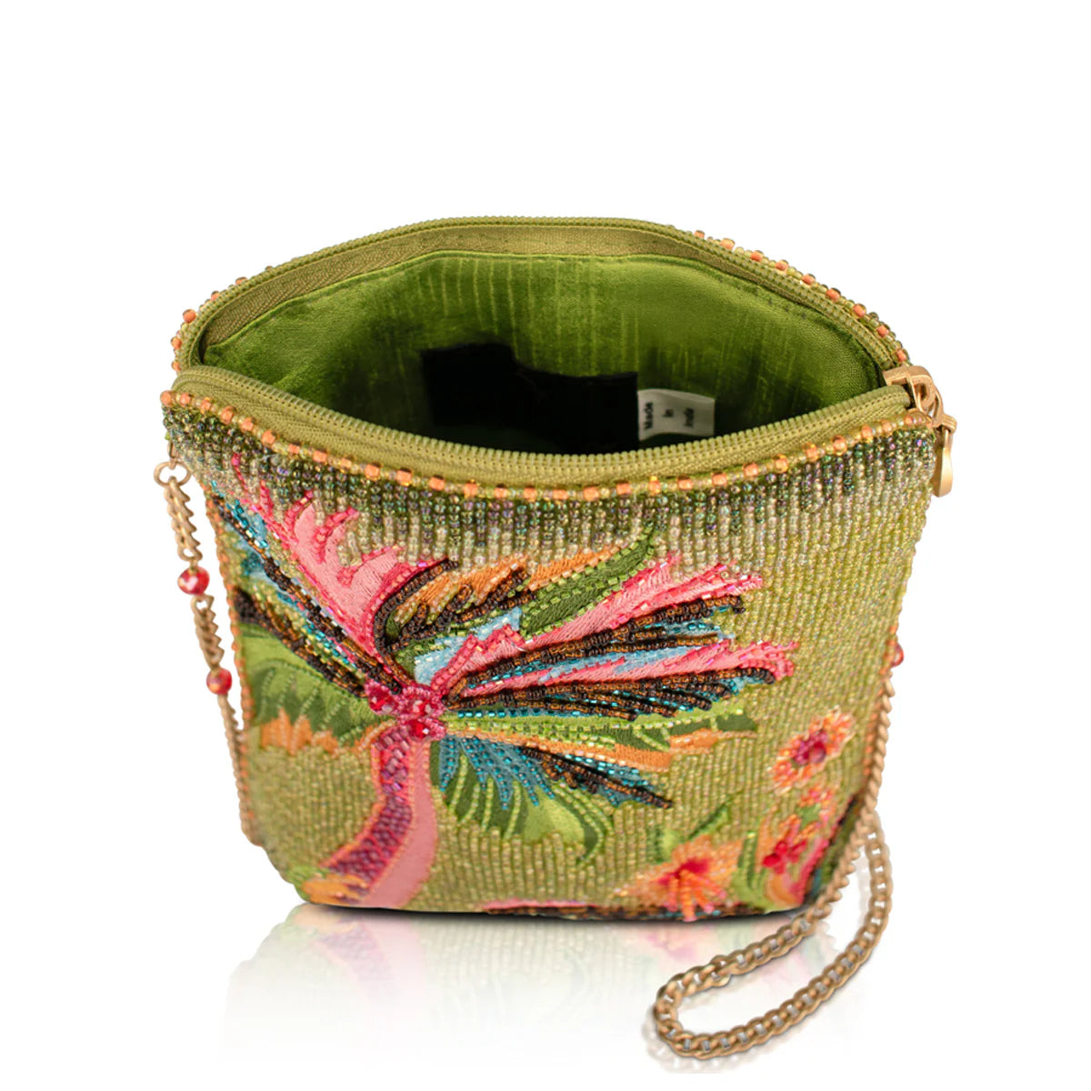 Mary Frances Endless Summer Mini Crossbody Handbag  Mary Frances Palm Tree Fashion Bag