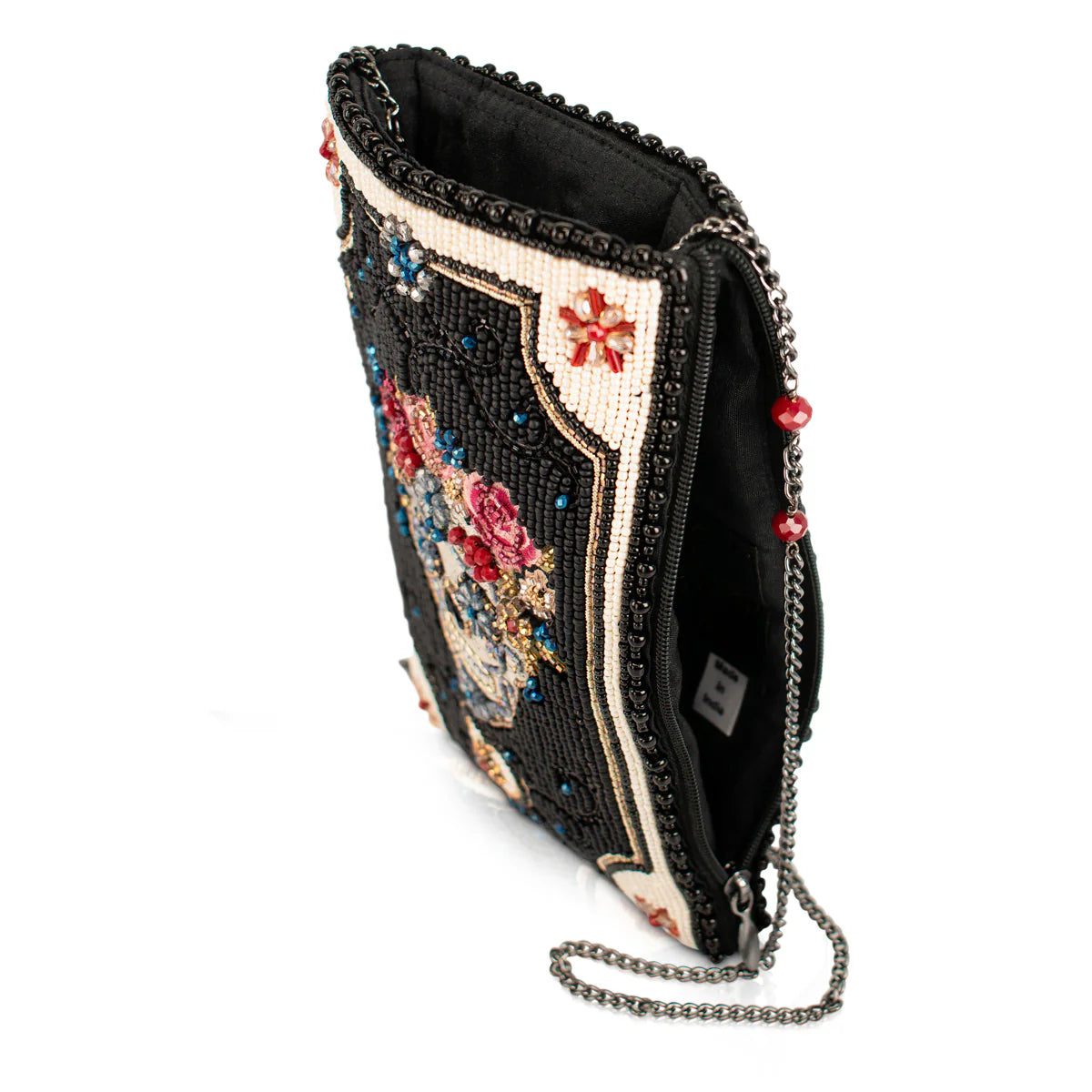 Mary Frances Floral Spirit Crossbody Phone Bag   Mary Frances Crowned Skull Fashion Handbag