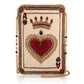 Mary Frances High Court Mini Crossbody Handbag  Mary Frances Heart Playing Card Bag