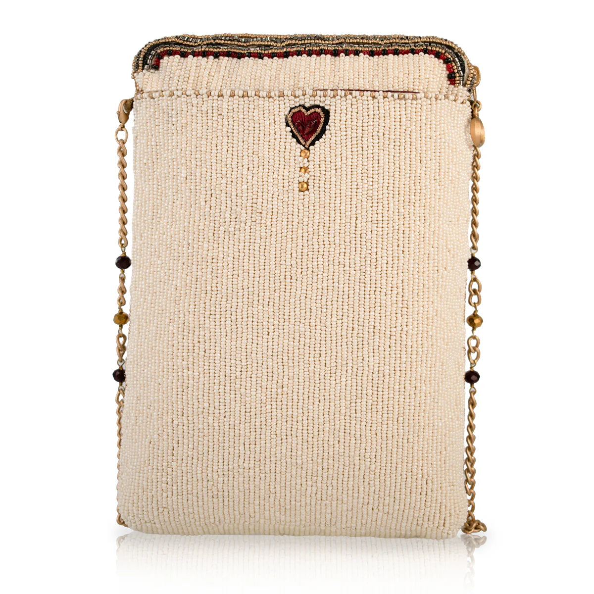 Mary Frances High Court Mini Crossbody Handbag  Mary Frances Heart Playing Card Bag