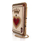 Mary Frances High Court Mini Crossbody Handbag  Mary Frances Heart Playing Card Bag