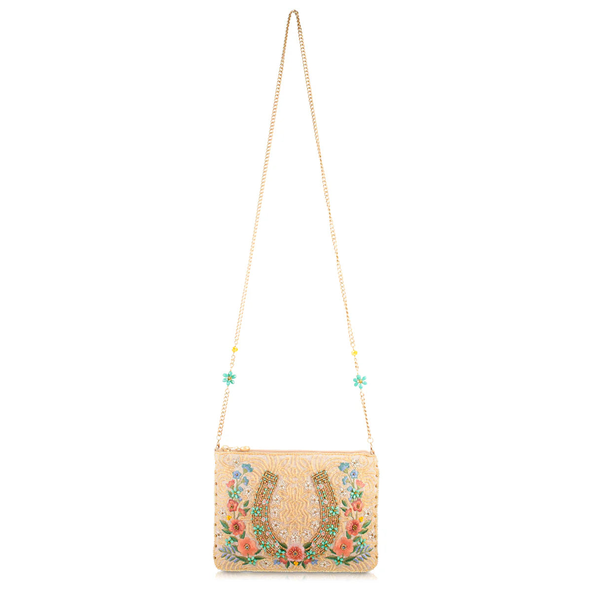 Mary Frances Iron Luck Mini Crossbody Handbag  Mary Frances Horseshoe Fashion Bag