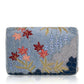 Mary Frances Lotus Mist Crossbody Handbag  Mary Frances Floral Fashion Bag