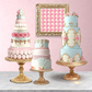 December Diamonds 18 inch 3 Tier Marie Dessert Server   Marie's Patisserie Collection