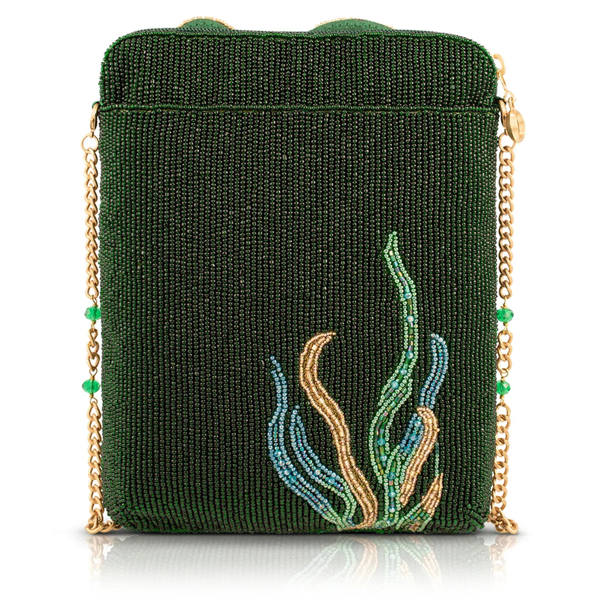 Mary Frances Tide Traveler Sea Turtle Mini Crossbody