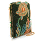 Mary Frances Tide Traveler Sea Turtle Mini Crossbody