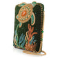 Mary Frances Tide Traveler Sea Turtle Mini Crossbody