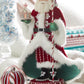 14 inch Katherine's Collection Gingerbread Forest Santa Christmas Decor