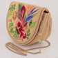 Mary Frances Botanica Floral Crossbody Beaded Handbag