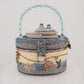 Mary Frances Shipshape Beaded Nautical Ship Top Handle Beaded Handbag